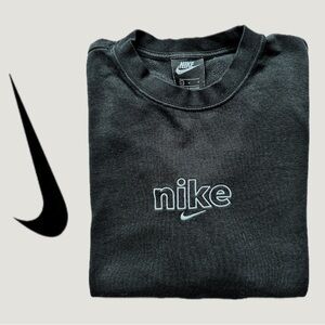 Vintage Logo Nike Oversized Crewneck Sweatshirt